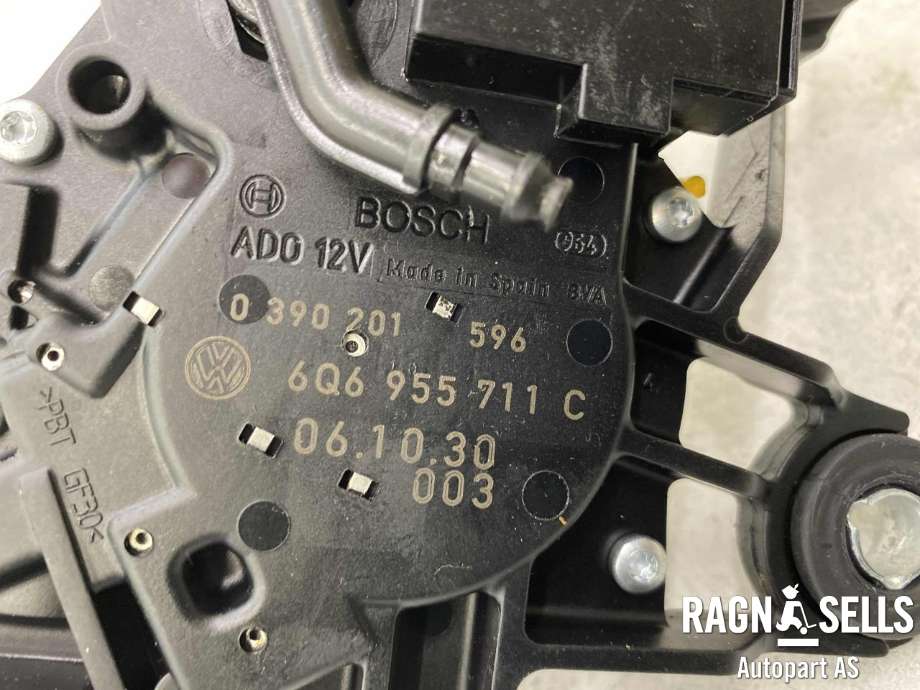 Viskermotor bakrute til VW Polo 2005-2009 (Type IV, Fase 2)  (6Q6 955 711 C|)
