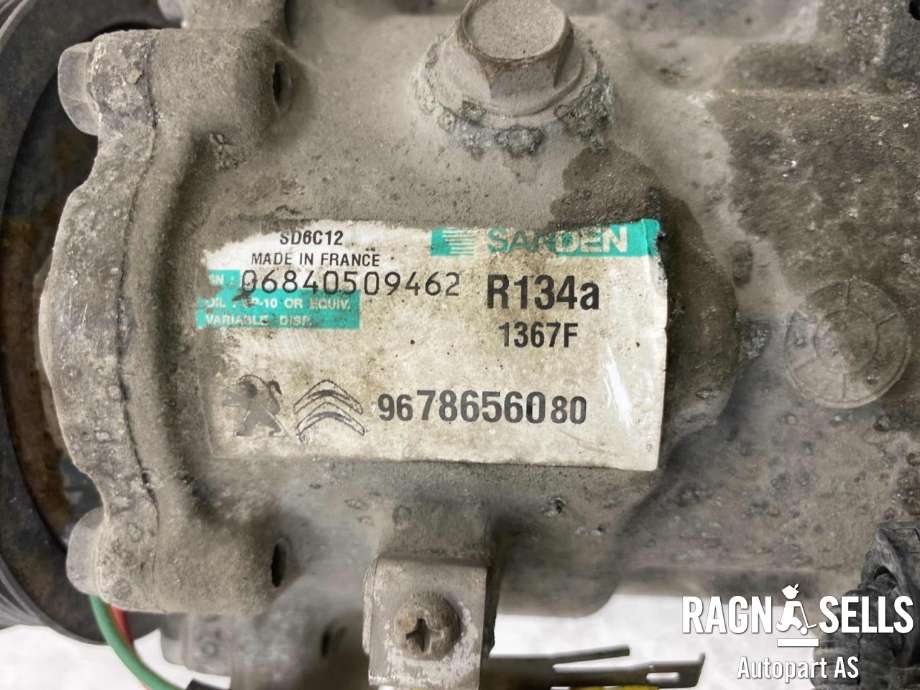 Aircondition kompressor til Citroën Berlingo 2008-2015 (Type II, Fase 1)  (SANDEN|6487 08 | 6487 01 | 6487 09|9678656080|)