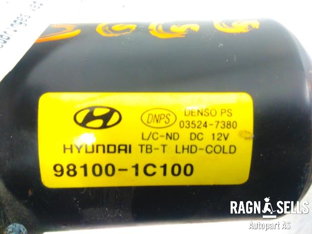 Viskermotor frontrute til Hyundai Getz 2002-2009 (DENSO|981001C100|)