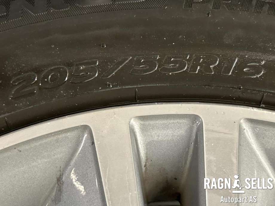 Hjulsett aluminium sommer til Ford Focus 2014-2018 (Type III, Fase 2)  (205/55R16|)