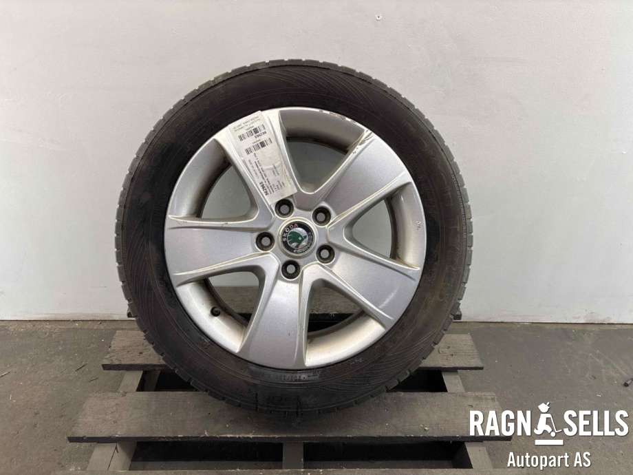 Felgsett aluminium til Škoda Fabia 2007-2010 (Type II, Fase 1) (NOKIAN|205/55/R16|)