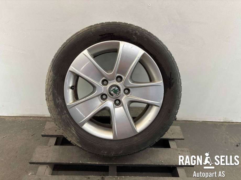 Felgsett aluminium til Škoda Fabia 2007-2010 (Type II, Fase 1) (NOKIAN|205/55/R16|)