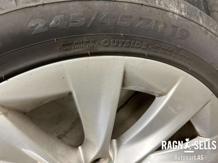 Hjulsett aluminium sommer til Tesla Model S 2016-2021 (Fase 2)  (NOKIAN|245/45R19|)