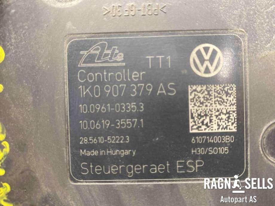 ABS sentral til Škoda Octavia 2009-2013 (Type II, Fase 2)  (1K0 614 517 CA|1K0 614 517 DD BEF|)