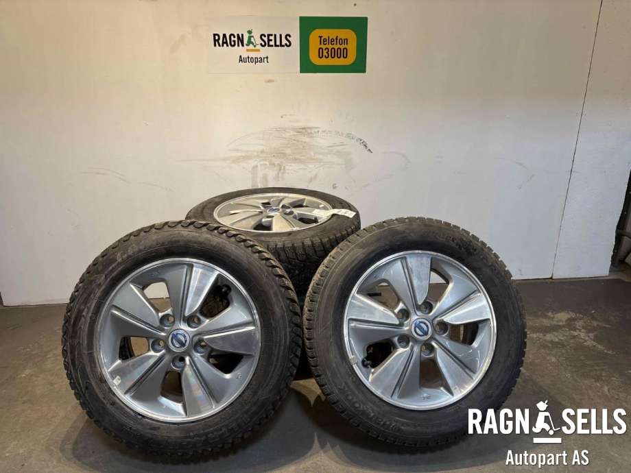 Hjulsett aluminium vinter til Nissan E-NV200 2014-->>  (HANKOOK|185/65R15|)