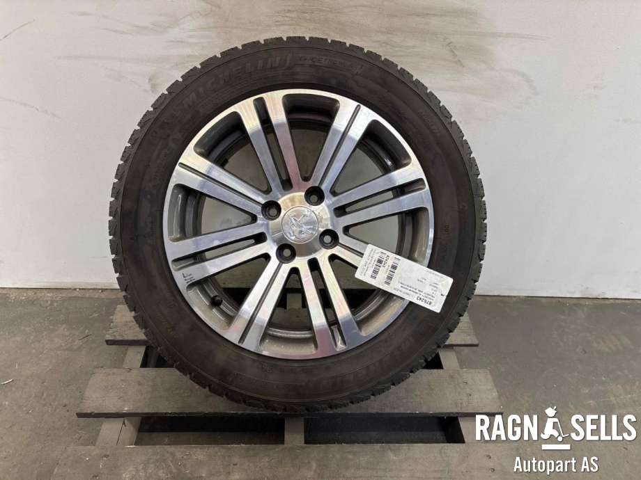 Hjulsett aluminium vinter til Peugeot 2008 2013-2019 (Type I)  (MICHELIN|205/55R16    7.21 MM    PROD 23/23   ET 42|)