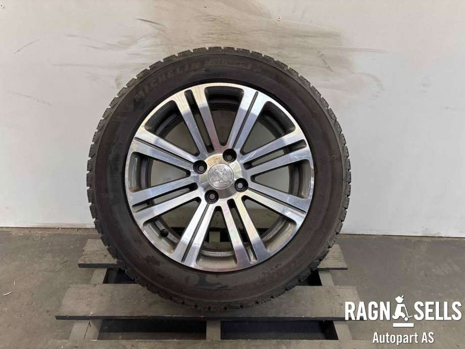 Hjulsett aluminium vinter til Peugeot 2008 2013-2019 (Type I)  (MICHELIN|205/55R16    7.21 MM    PROD 23/23   ET 42|)