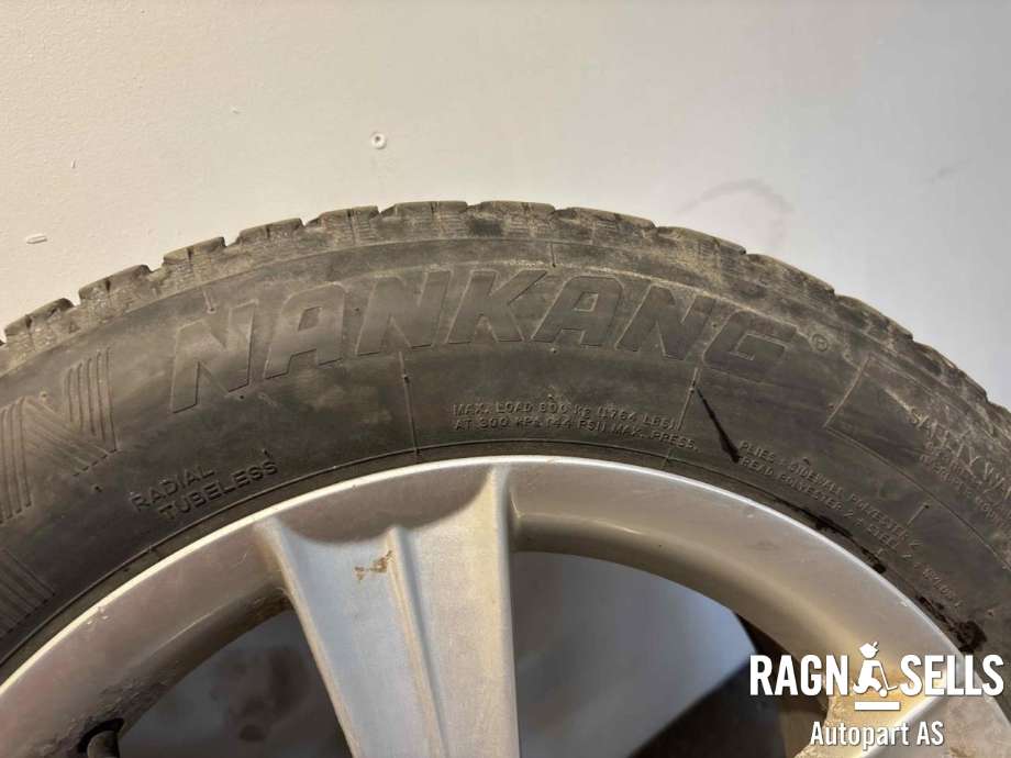 Hjulsett aluminium vinter til Nissan Qashqai 2010-2014 (Type I, Fase 2)  (NANKANG|215/60R17|NANKANG|)