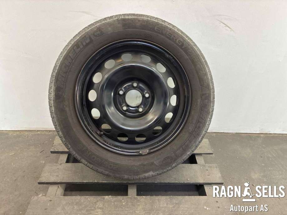 Hjulsett stål sommer til Peugeot Partner 2019-->> (Type III)  (205/60R16|)