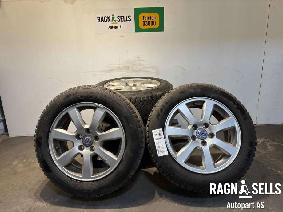 Hjulsett aluminium vinter til Volvo S60 2010-2014 (Type II, Fase 1) (FALKEN|205/60R16|)