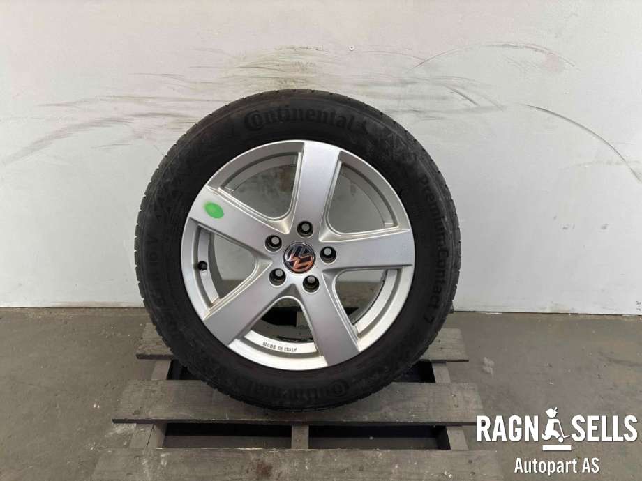 Hjulsett aluminium sommer til VW Golf V, STV, 2007-2010 (JETTA) (JETTA) (205/55R16)