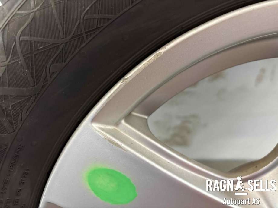 Hjulsett aluminium sommer til VW Golf V, STV 2007-2010 (JETTA) (JETTA) (205/55R16|)