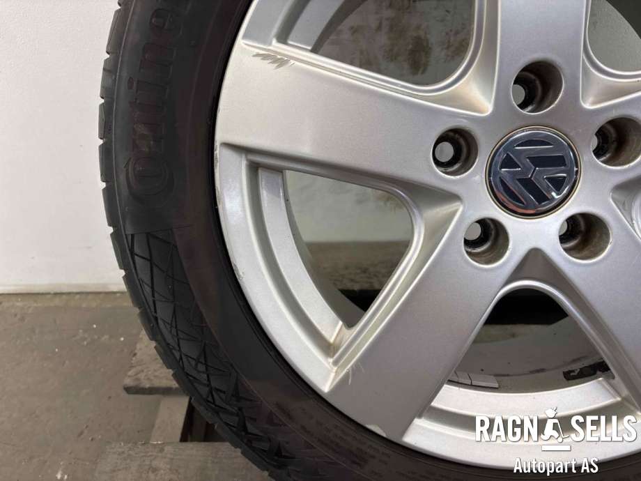 Hjulsett aluminium sommer til VW Golf V, STV 2007-2010 (JETTA) (JETTA) (205/55R16|)