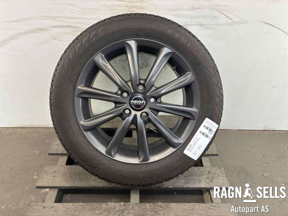 Hjulsett aluminium vinter til Peugeot 308 2013-2021 (Type II) (NOKIAN TYRES|205/55R16|)