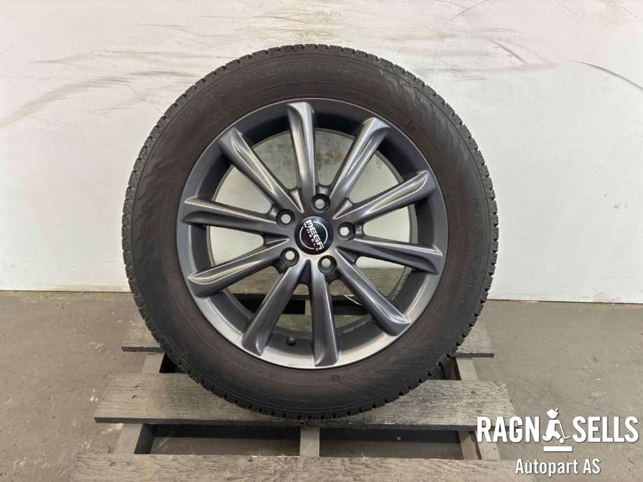 Hjulsett aluminium vinter til Peugeot 308 2013-2021 (Type II) (NOKIAN TYRES|205/55R16|)