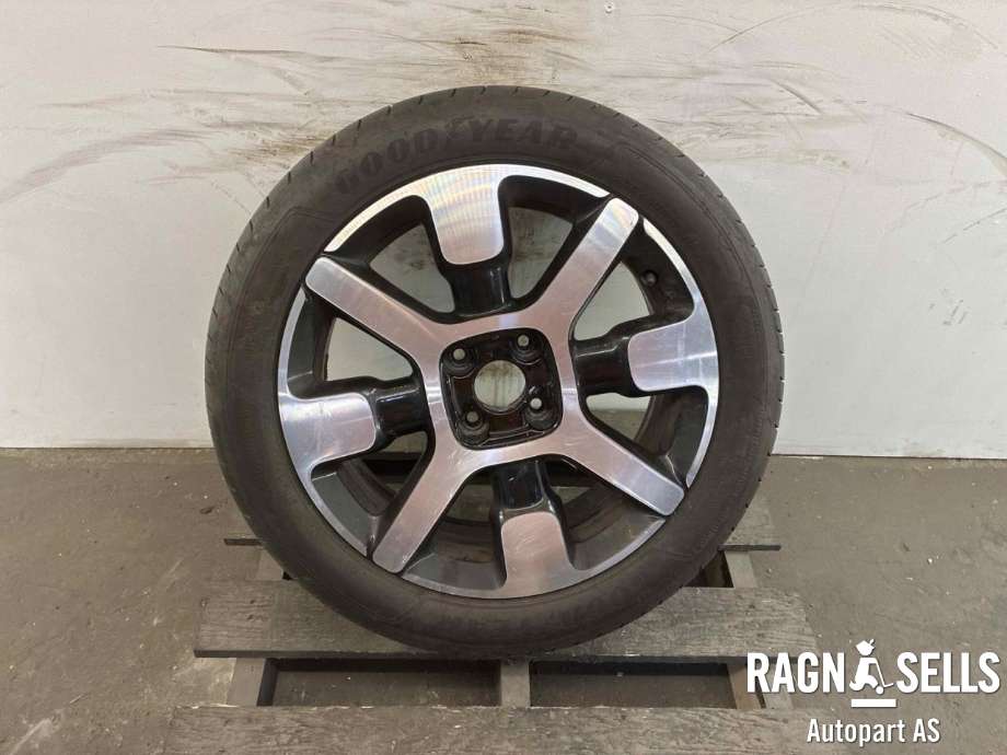 Hjulsett aluminium sommer til Citroën C4, Cactus 2014-2017 (Fase 1) (GOODYEAR|205/50R17|)