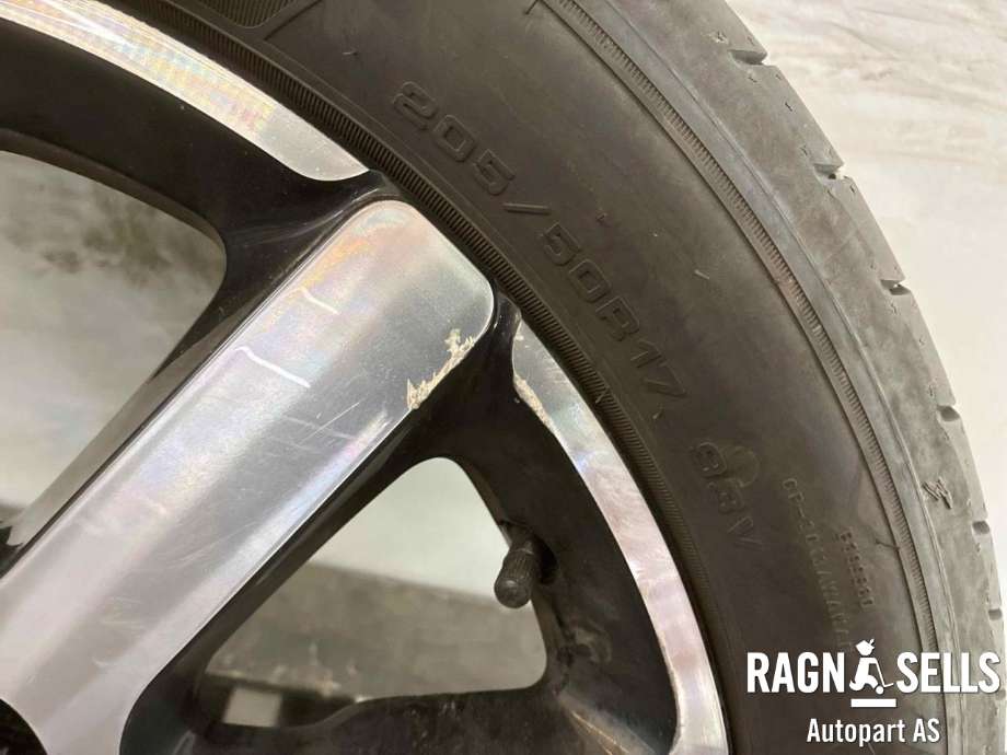 Hjulsett aluminium sommer til Citroën C4, Cactus 2014-2017 (Fase 1) (GOODYEAR|205/50R17|)