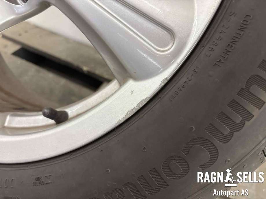 Hjulsett aluminium sommer til Toyota Auris 2007-2010 (Type I, Fase 1)  (CONTINENTAL|205/55R16|)