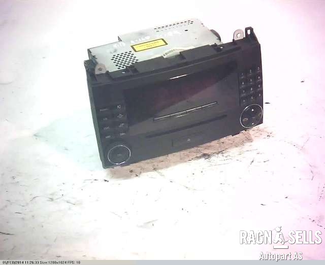 Bilstereo til Mercedes A-Klasse, 2005-2012 (W169) (W169) (A1698700289)