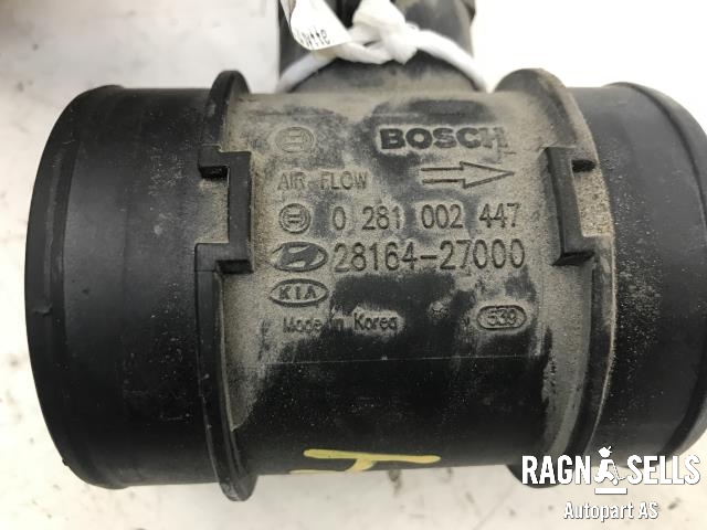 Luftmengde/luftmassemåler til Hyundai Trajet 2001-2007 (BOSCH|0281002447|)