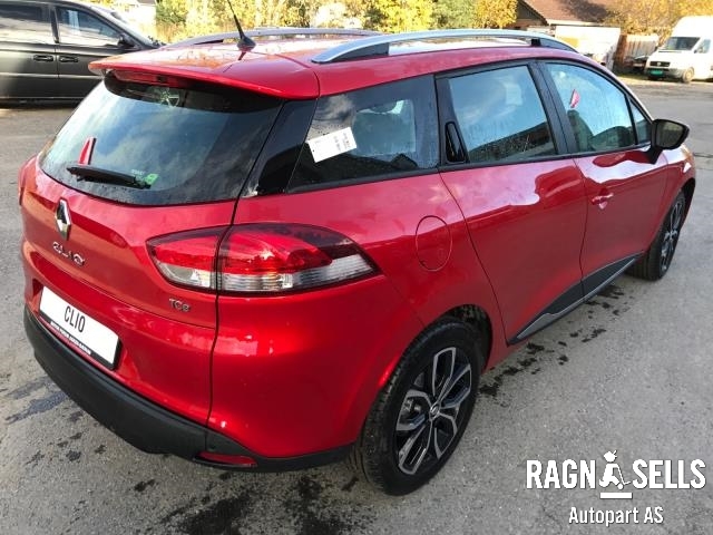 Renault Clio 2016-2019 (Type IV, Fase 2) , Motorkode: H4B-408, Girkassekode: JH3 334