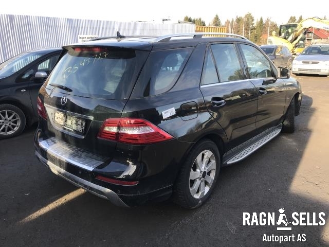 Mercedes ML 2011-2015 (Fase 1) (W166) (W166), Motorkode: 65196030973904, Girkassekode: 72290803924129