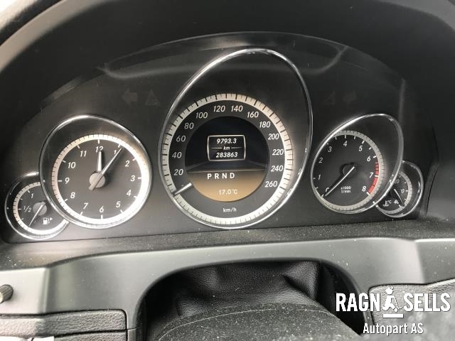 Mercedes E-Klasse, Coupe/Cab 2009-2013 (Fase 1) (C207) (C207), Motorkode: 27186030284376, Girkassekode: 72299707051836