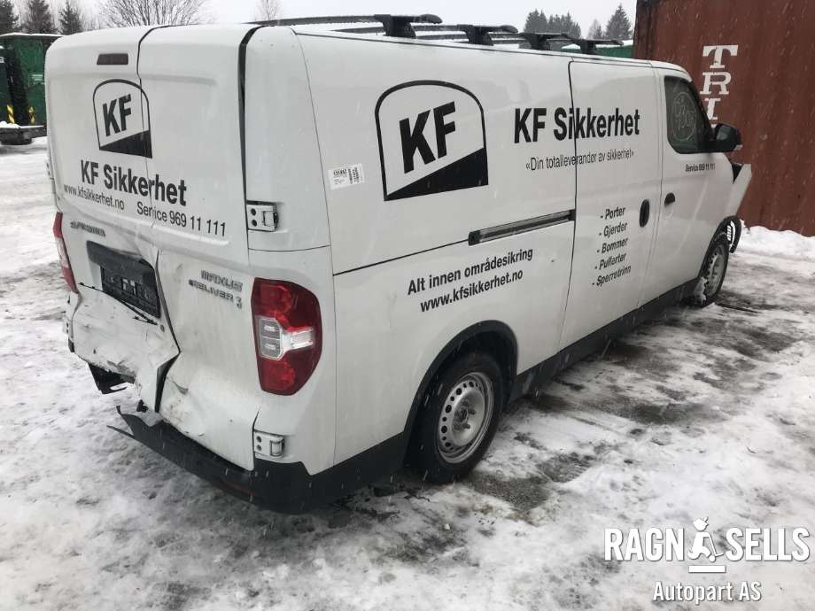 Maxus e-Deliver 3 2020-->> , Motorkode: TZ204XS85K05, Girkassekode: 