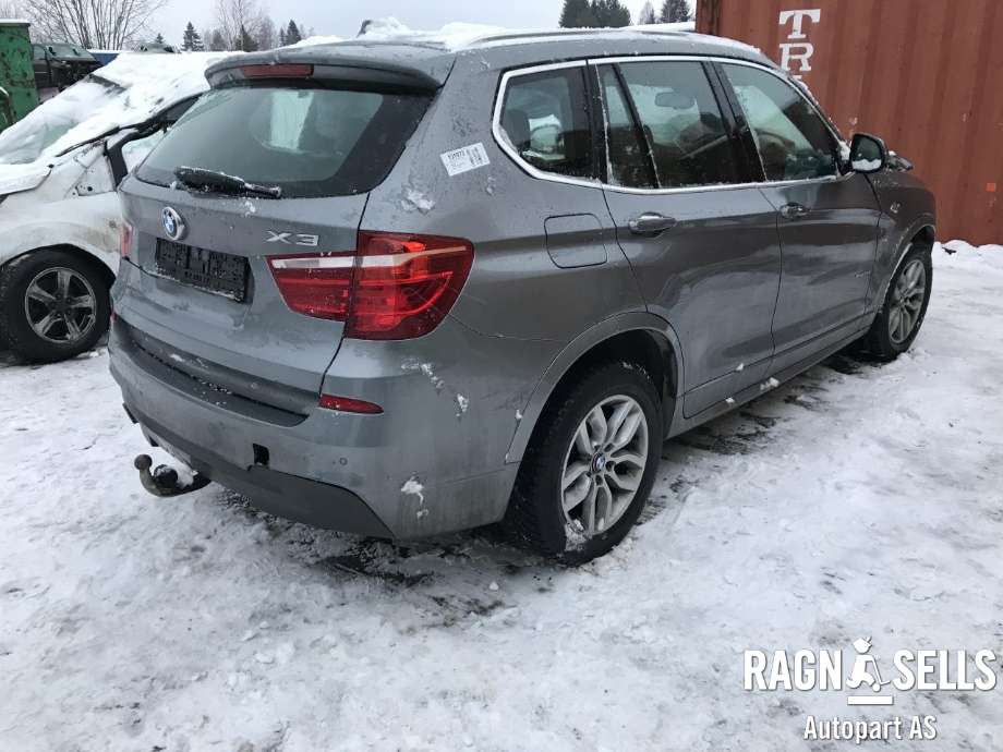 BMW X3 2010-2017 (F25) (F25), Motorkode: B47D20A, Girkassekode: DA8HP45Z-4WD