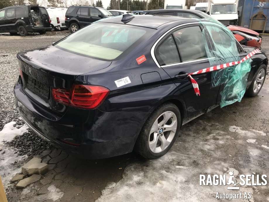 BMW 3-Serie 2012-2018 (F30/F31/F34) (F30/F31/F34), Motorkode: N47D20C, Girkassekode: GA8HP45Z-4WD