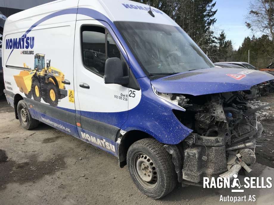 Mercedes Sprinter 2018-->> (907/910) (907/910), Motorkode: 651.958, Girkassekode: A 907 270 04 00
