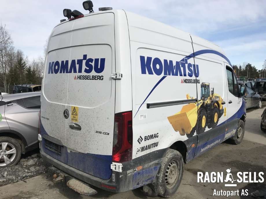 Mercedes Sprinter 2018-->> (907/910) (907/910), Motorkode: 651.958, Girkassekode: A 907 270 04 00