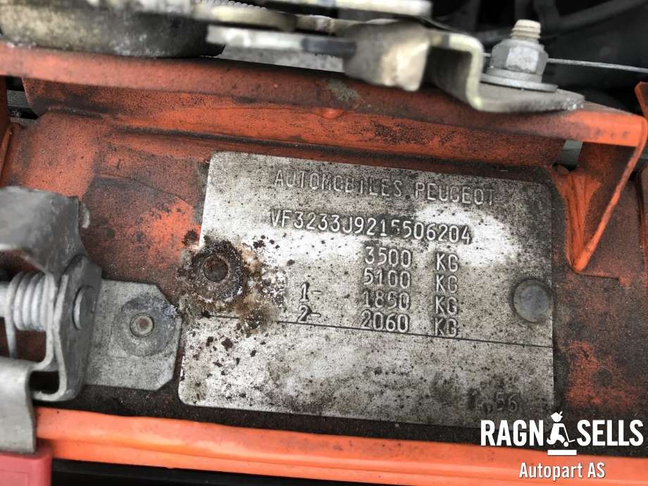 Peugeot Boxer 1995-2002 (Type I) , Motorkode: T8A ELLER THZ, Girkassekode: