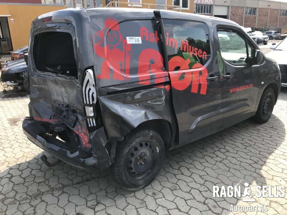 Peugeot Partner 2019-->> (Type III) , Motorkode: YH01, Girkassekode: BE4R