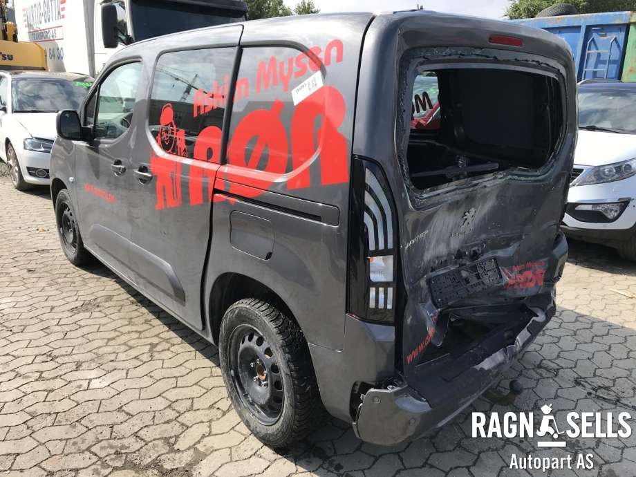 Peugeot Partner 2019-->> (Type III) , Motorkode: YH01, Girkassekode: BE4R
