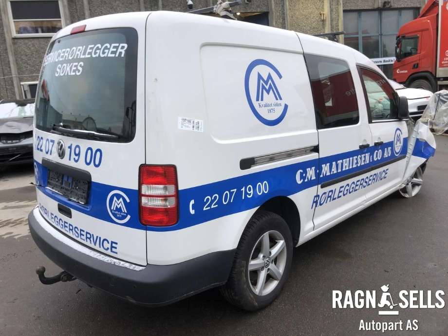 VW Caddy 2010-2015 (Type III, Fase 2) , Motorkode: CFHF, Girkassekode: NFQ
