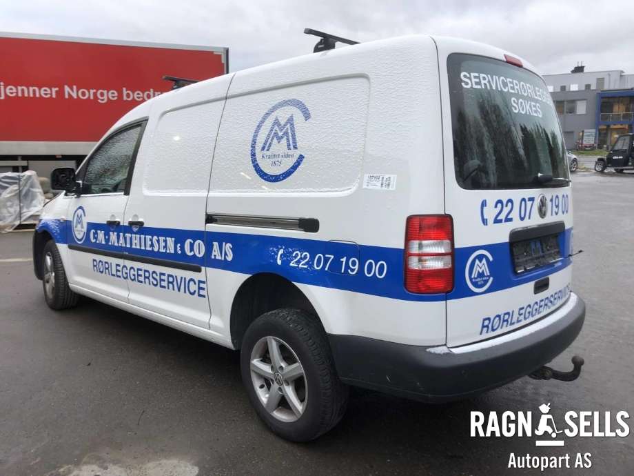 VW Caddy 2010-2015 (Type III, Fase 2) , Motorkode: CFHF, Girkassekode: NFQ