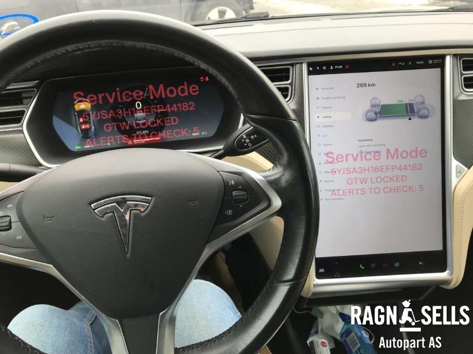 Tesla Model S 2013-2016 (Fase 1) , Motorkode: L1S, Girkassekode: