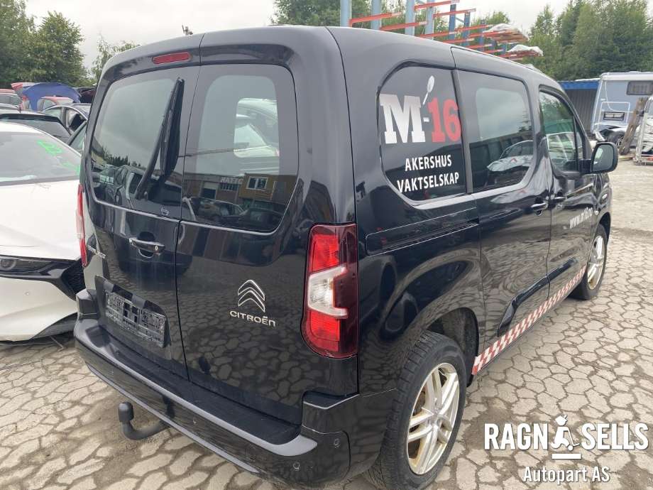 Citroën Berlingo 2019-->> (Type III) , Motorkode: YH01, Girkassekode: STT