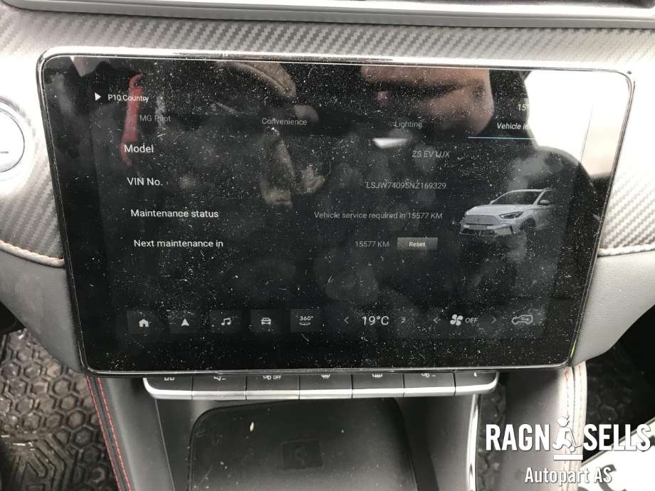 MG ZS EV 2019-2021 (Type I, Fase 1) , Motorkode: TZ204XS1152, Girkassekode: 