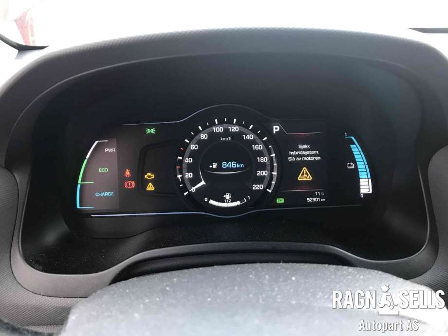 Hyundai Ioniq Hybrid 2016-2019 (Fase 1) , Motorkode: G4LE-6D TEMP|NA, Girkassekode: D90K