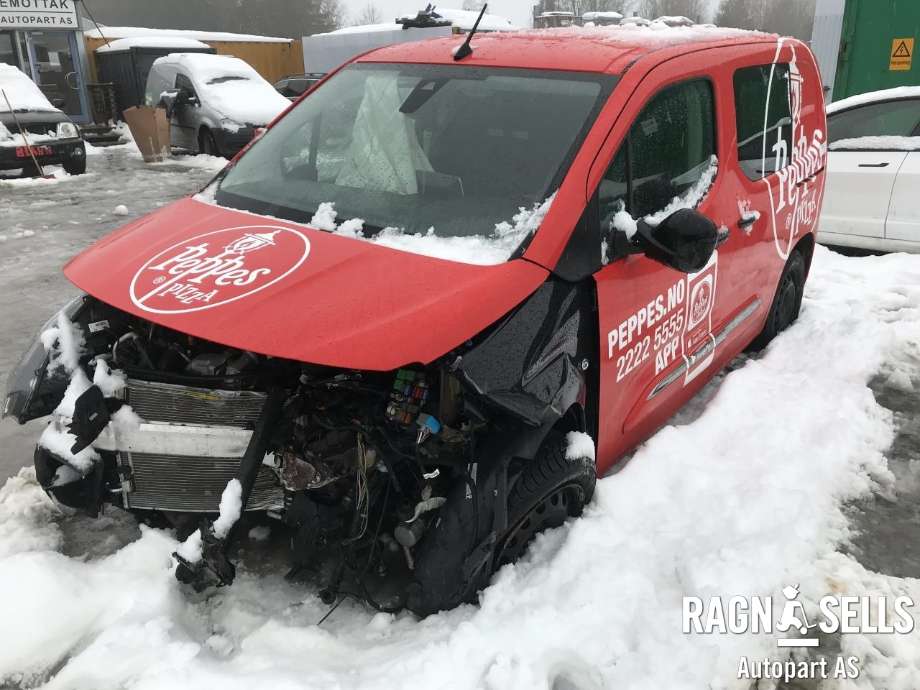 Toyota Proace City 2020-->> , Motorkode: YH01, Girkassekode: SU001B4390
