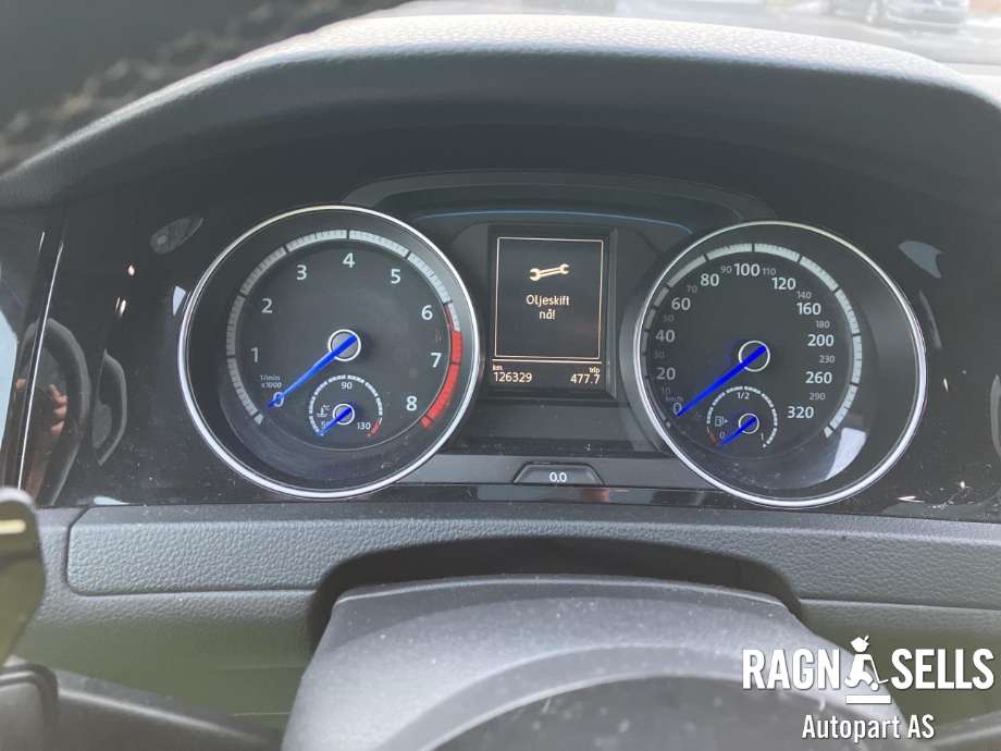 VW Golf VII 2012-2017 (Fase 1) , Motorkode: CJXC, Girkassekode: QSP