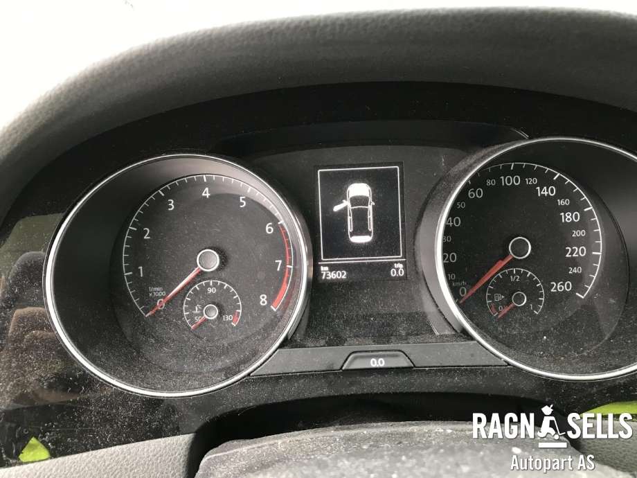 VW Golf VII 2012-2017 (Fase 1) , Motorkode: CYVB, Girkassekode: QHV