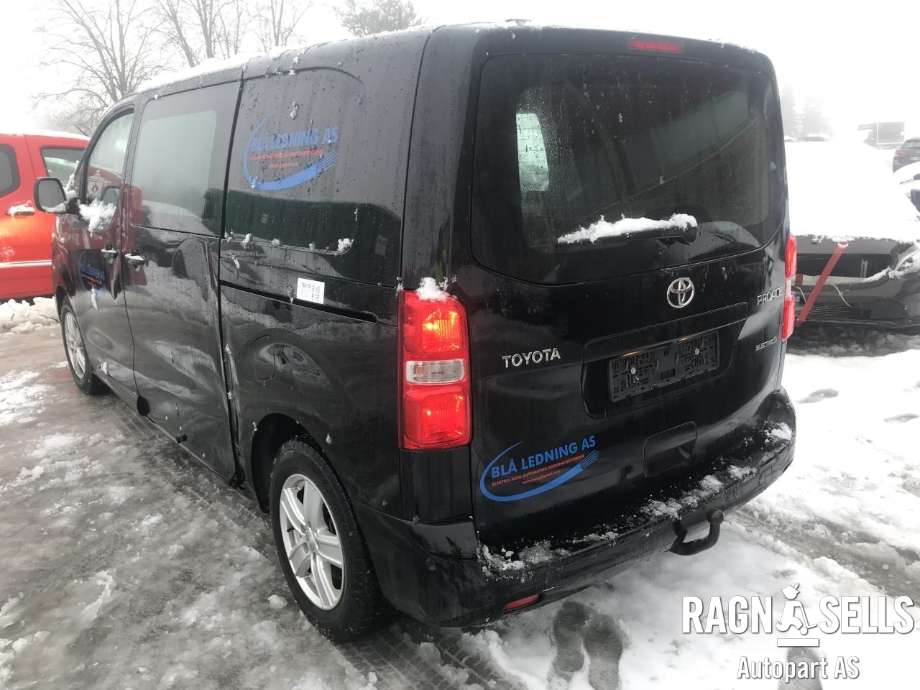 Toyota Proace 2016-->> (Type II) , Motorkode: ZK01, Girkassekode: 