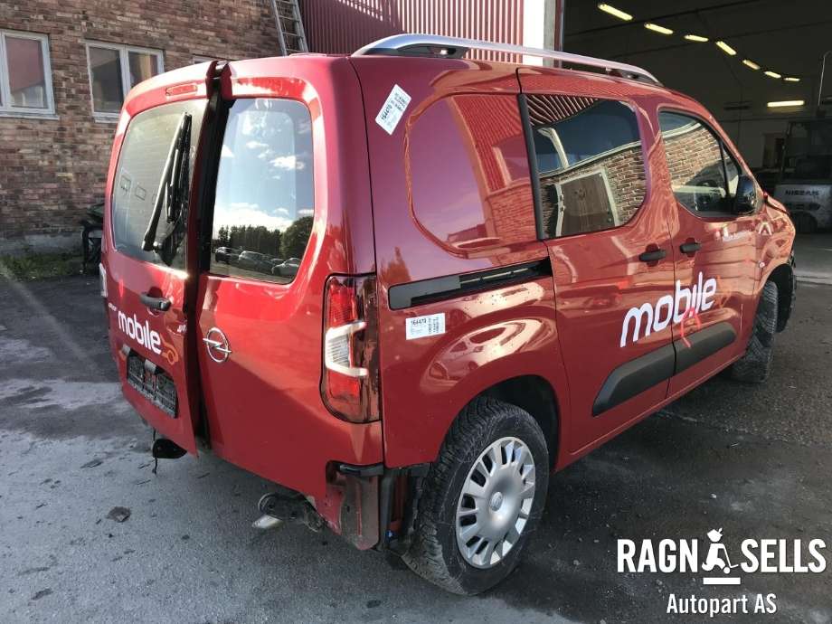 Opel Combo E 2019-->> , Motorkode: YH01, Girkassekode: 