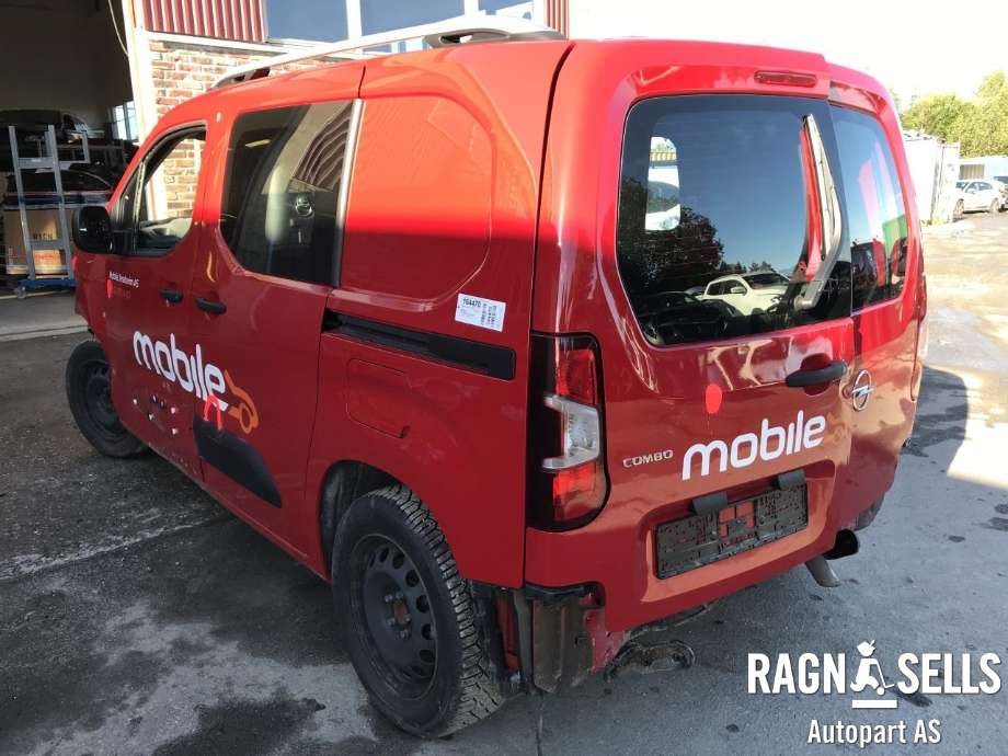 Opel Combo E 2019-->> , Motorkode: YH01, Girkassekode: 