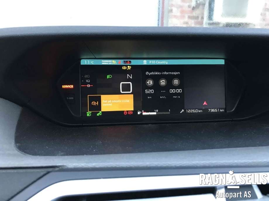 Citroën C4, Spacetourer 2019-->> , Motorkode: YH01, Girkassekode: STT