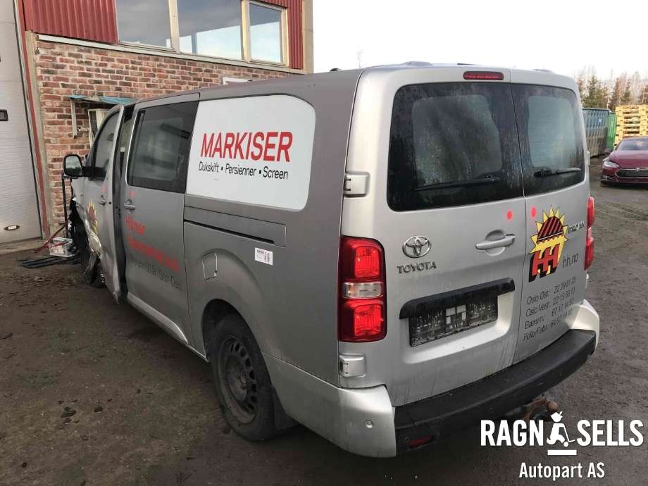 Toyota Proace 2016-->> (Type II) , Motorkode: AH01, Girkassekode: SU001A4408