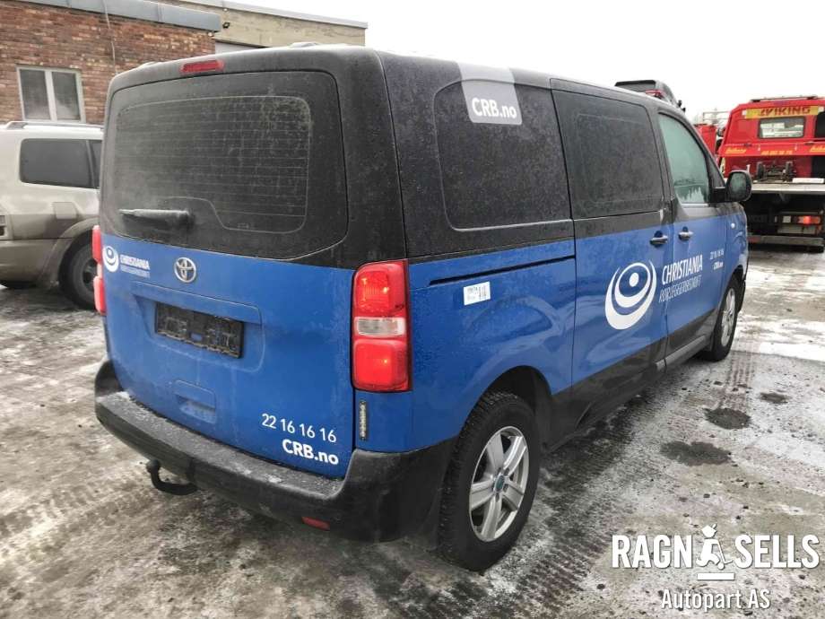 Toyota Proace 2016-->> (Type II) , Motorkode: AH01, Girkassekode: SU001B4951